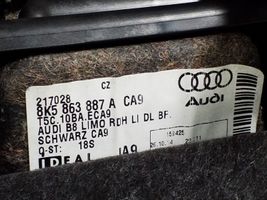 Audi A4 S4 B8 8K Boczek / Tapicerka / bagażnika 8K5863887A