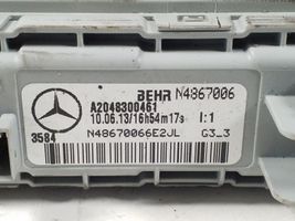 Mercedes-Benz E W212 Elektrinis salono pečiuko radiatorius A2048300461