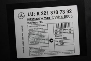 Mercedes-Benz S W221 Muut ohjainlaitteet/moduulit A2218707392