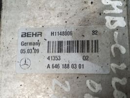 Mercedes-Benz C W204 Держатель масляного фильтра / охладитель A6461880301
