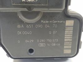 Mercedes-Benz E C207 W207 Clapet d'étranglement A6510900470