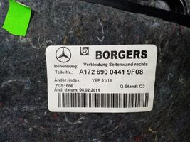 Mercedes-Benz SLK R172 Tavaratilan sivuverhoilu A1726900441