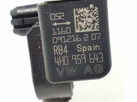 Audi A8 S8 D4 4H Sensor impacto/accidente para activar Airbag 4H0959643