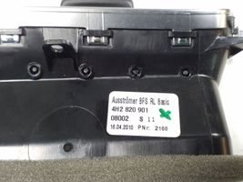 Audi A8 S8 D4 4H Moldura protectora de la rejilla de ventilación lateral del panel 4H2820901