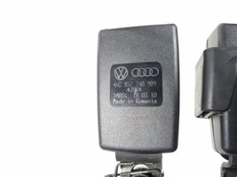 Audi A8 S8 D4 4H Fibbia della cintura di sicurezza posteriore 4H0857740