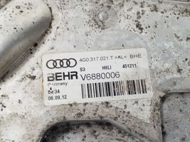 Audi A6 S6 C7 4G Supporto di montaggio del filtro dell’olio 4G0317021T