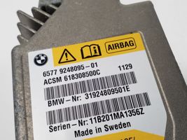BMW 7 F01 F02 F03 F04 Module de contrôle airbag 9248095