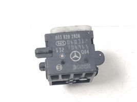 Mercedes-Benz S W221 Sensor impacto/accidente para activar Airbag A0038202926