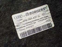 Audi A8 S8 D4 4H Kita bagažinės apdailos detalė 4H0867437G