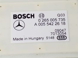 Mercedes-Benz E C207 W207 Kita rėlė A0055422618