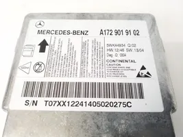 Mercedes-Benz SLK R172 Sterownik / Moduł Airbag A1729019102