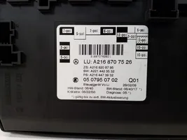 Mercedes-Benz CL C216 Oven ohjainlaite/moduuli A2168707526