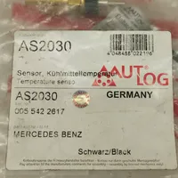 Mercedes-Benz 380 560SEC C126 Sensore temperatura del liquido di raffreddamento 0055422617