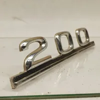 Mercedes-Benz W123 Logo, emblème de fabricant 1238170215