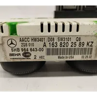 Mercedes-Benz ML W163 Autres commutateurs / boutons / leviers 1638202589