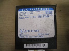 Toyota Corolla E120 E130 Juego de cerradura y set ECU del motor 8966102A60