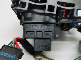 BMW 3 F30 F35 F31 Botón interruptor de luz de peligro 9231786