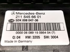 Mercedes-Benz E W211 Ramka / Moduł bezpieczników A2115456601