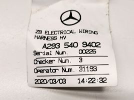 Mercedes-Benz EQC Engine installation wiring loom A2935409402