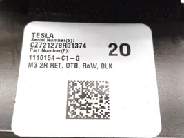 Tesla Model 3 Takaistuimen turvavyö 1110154-C1-G
