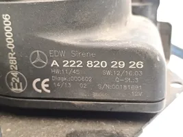 Mercedes-Benz E W212 Signalizācijas sirēna A2228202926