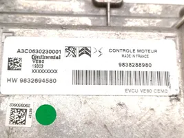 Peugeot 208 Sterownik / Moduł ECU 9832694580