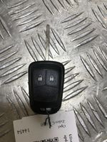 Opel Zafira C Ignition key/card 