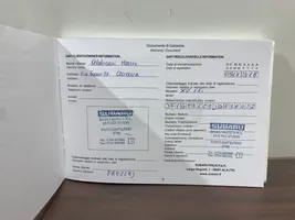 Subaru XV II Carnet d'entretien d'une voiture 