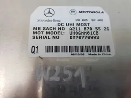 Mercedes-Benz R W251 Bluetoothin ohjainlaite/moduuli A2118705526