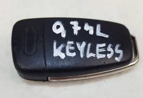 Audi Q7 4L Užvedimo raktas (raktelis)/ kortelė 