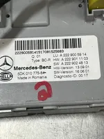 Mercedes-Benz S W222 Set scatola dei fusibili 