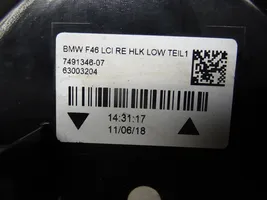 BMW 2 F46 Lampa tylna 7491346