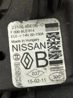 Nissan Qashqai+2 Lichtmaschine 231004BE0B