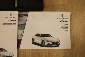 Maserati Ghibli Käyttöopas 