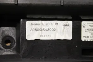 Renault Megane III Plage arrière couvre-bagages 