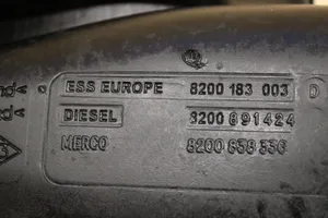 Renault Megane II Tuyau de remplissage de réservoir de carburant 