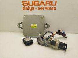 Subaru Impreza II Komputer / Sterownik ECU i komplet kluczy 