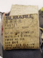 Subaru Forester SG Ceinture de sécurité arrière F8672T