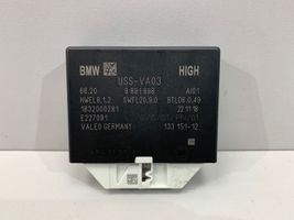 BMW X3M F97 Pysäköintitutkan (PCD) ohjainlaite/moduuli 9891698