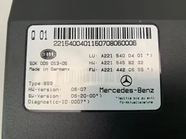 Mercedes-Benz S W221 Batterie-Steuermodul A2215400401