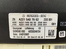 Mercedes-Benz S W221 Steuergerät Niveauregulierung Luftfederung A2215407962