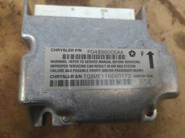 Jeep Cherokee Turvatyynyn ohjainlaite/moduuli P04896005AA