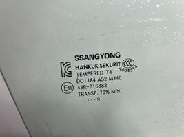 SsangYong Rexton Vitre de fenêtre porte avant (4 portes) 