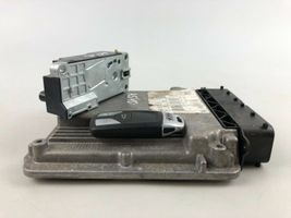 Audi A5 Komputer / Sterownik ECU i komplet kluczy 8W0907115J