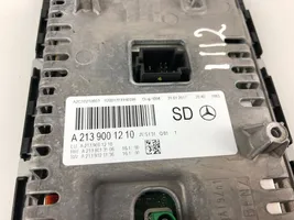 Mercedes-Benz E W213 Monitori/näyttö/pieni näyttö A2139001210