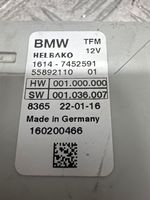 BMW 3 F30 F35 F31 Polttoaineen ruiskutuspumpun ohjainlaite/moduuli 7452591