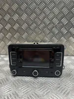 Volkswagen Touran II Radio/CD/DVD/GPS-pääyksikkö 3c8035279F