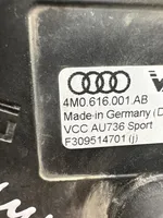 Audi Q7 4M Takailmajousituksen ilmaiskunvaimennin 4M0616001AB