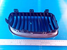 BMW 1 E81 E87 Grille calandre supérieure de pare-chocs avant 7166439