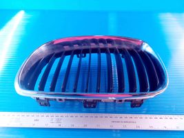 BMW 1 E81 E87 Griglia superiore del radiatore paraurti anteriore 7166439